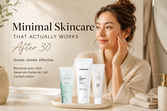 Minimal Skincare That Actually Works After 30