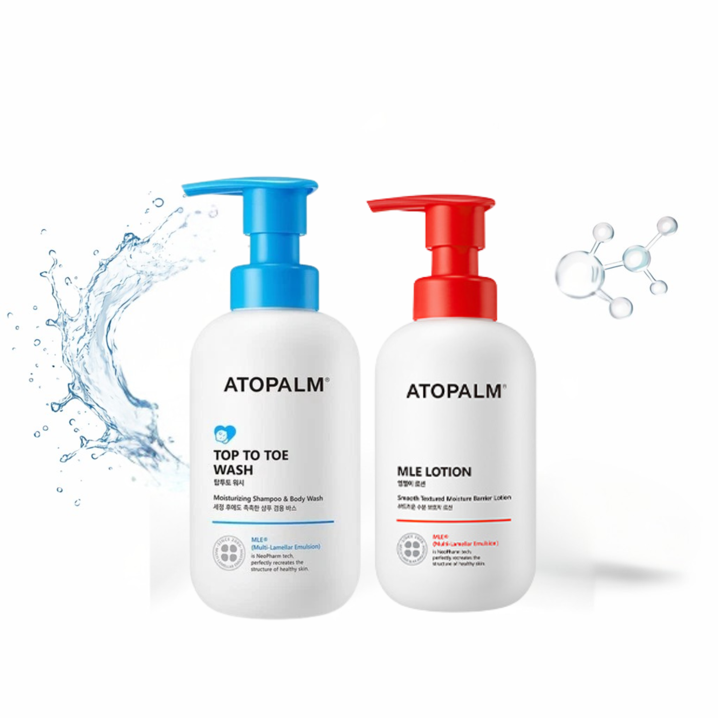 Atopalm Wash & Barrier Care Duo(NZ Fast shipping)