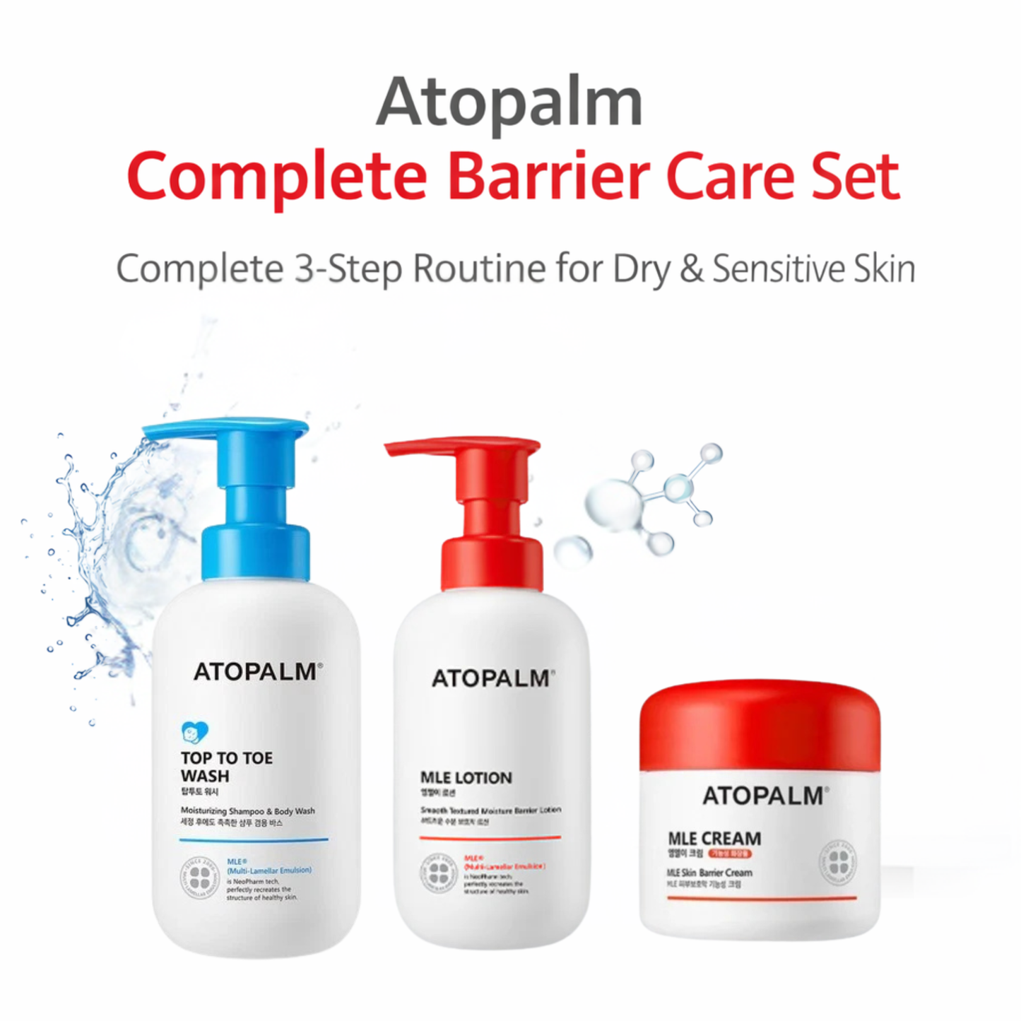 Atopalm Complete Barrier Care Set (NZ Fast Free Shipping)