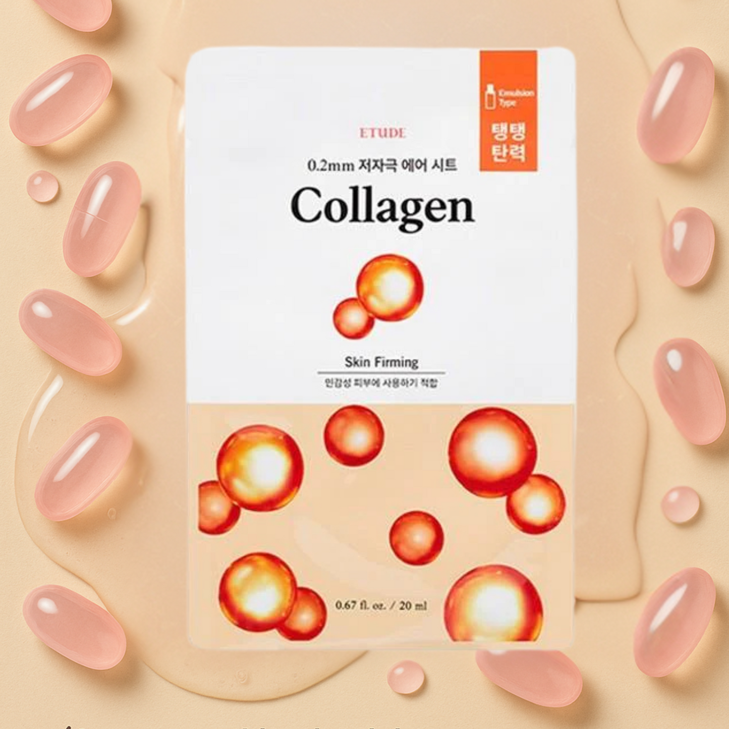 Etude – 0.2mm Therapy Air Mask (Collagen)