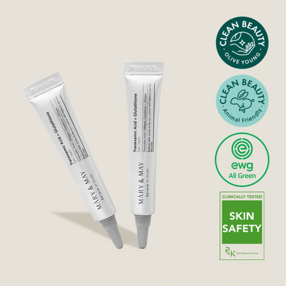Mary & May Tranexamic Acid + Glutathione Eye Cream 12g x2(NZ Fast Shipping)
