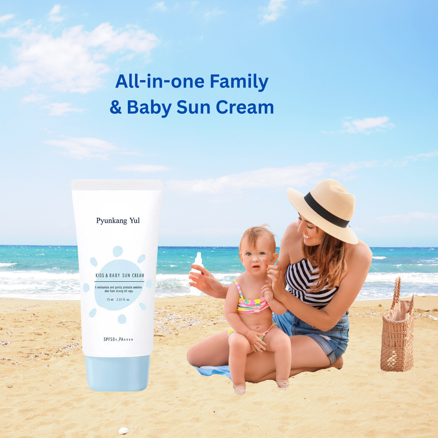 Pyunkang Yul Kids & Baby Sun Cream SPF 50+ PA++++