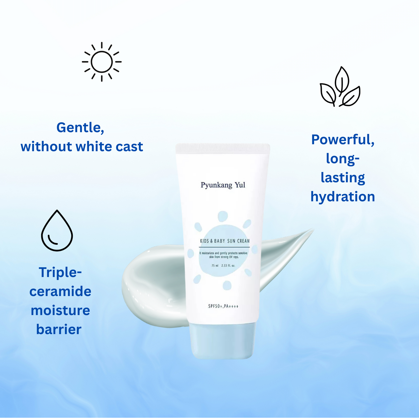Pyunkang Yul Kids & Baby Sun Cream SPF 50+ PA++++