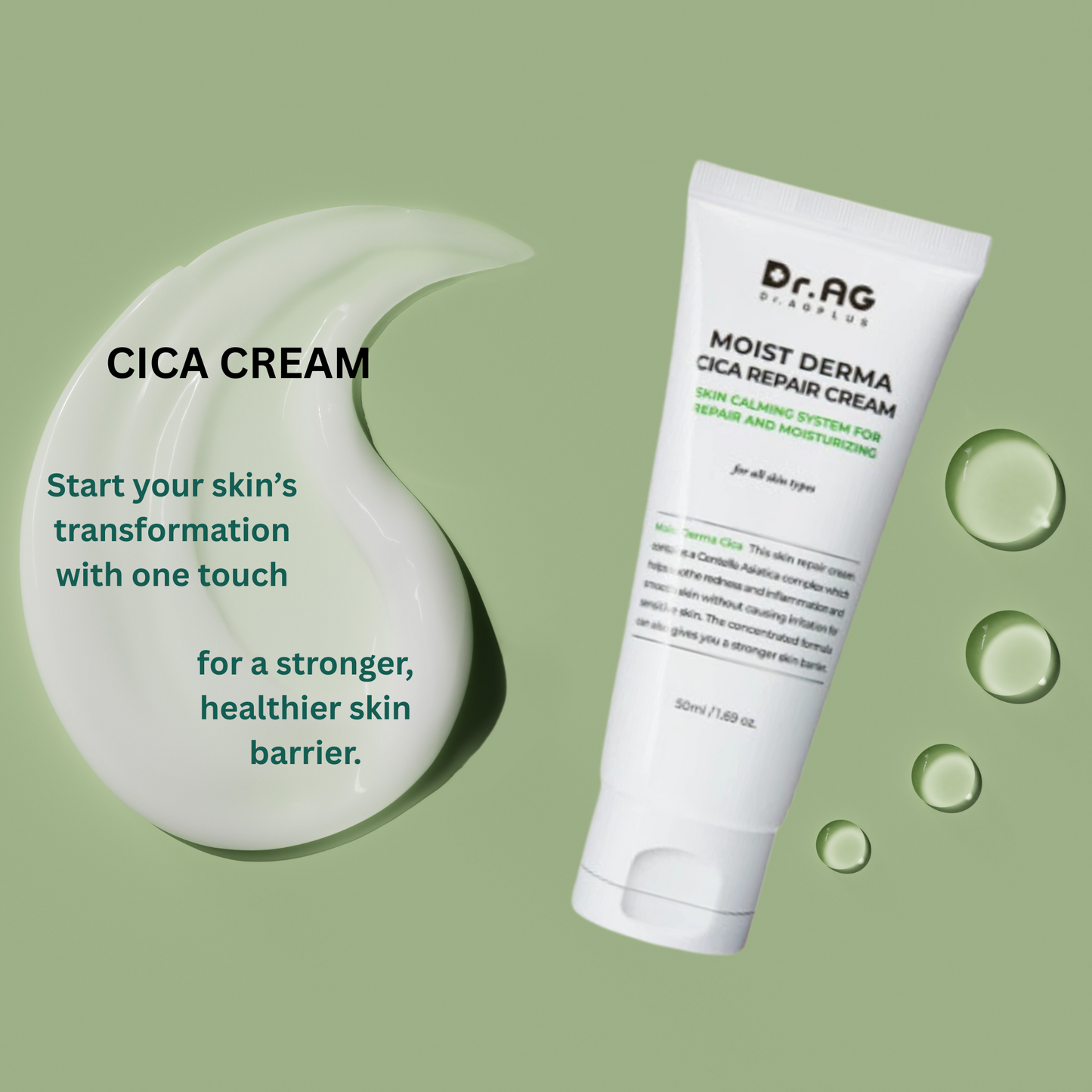 Dr. AG MOIST DERMA CICA REPAIR CREAM (NZ Fast Shipping)