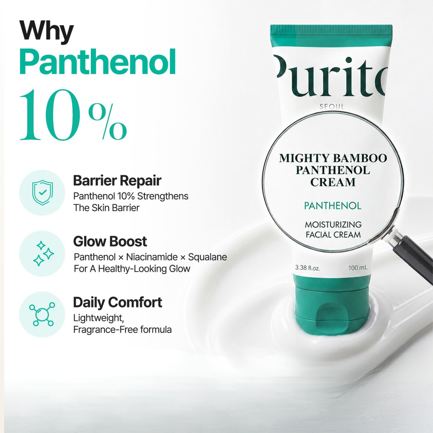Mighty Bamboo Panthenol Cream