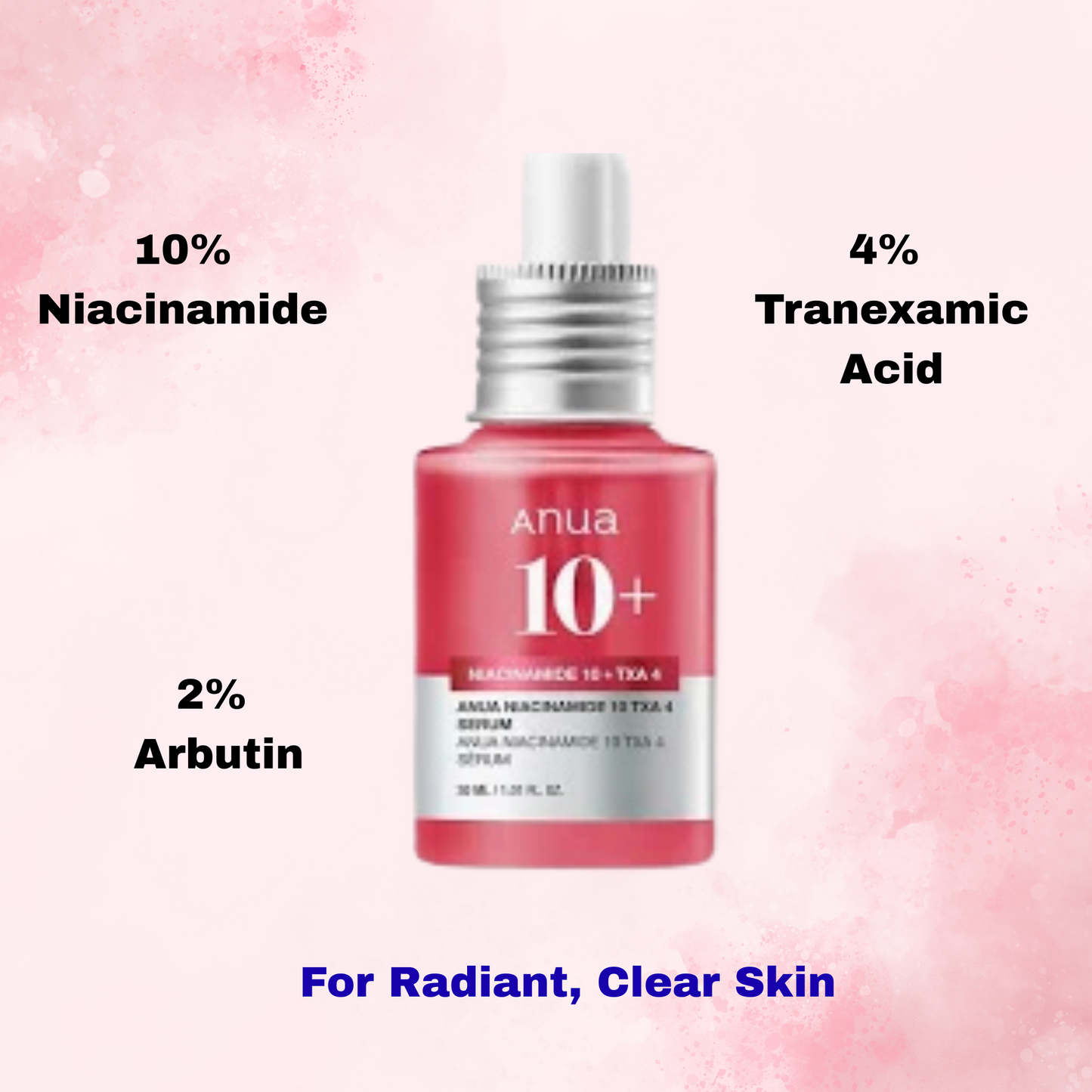 ANUA Niacinamide 10% + TXA 4% Serum (NZ Fast Shipping)