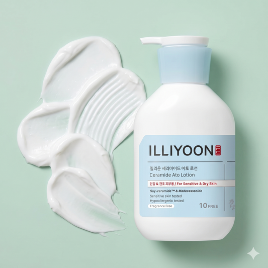 ILLIYOON Ceramide Ato Lotion (350ml / 508ml) (NZ Fast Shipping)