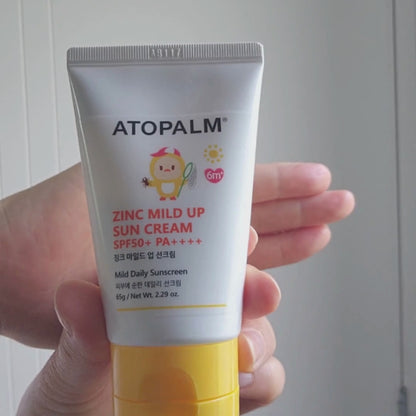 Atopalm Zinc Mild Up Sun Cream SPF50+ PA+++(NZ Fast Shipping)